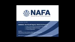 FAA Aircraft Registry - What is its Purpose