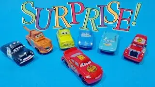 Cars 2 Lightning Mcqueen Mater Play Doh Surprise Eggs Toys Video - Juguetes de Cars 2