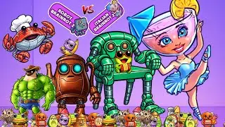 Merge Fellas Evolution Italian Brainrot 2 , Robot Brainrot 2⁉️ #gamingvideos 