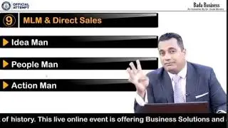 4 TYPES OF PEOPLE IN NETWORK MARKETING MLM DIRECT SALES BY Dr. VIVEK BINDRA