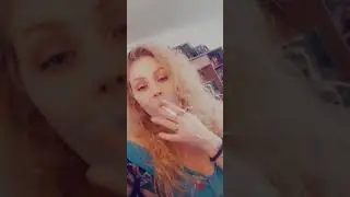 Gagged and smoking