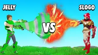 JELLY vs SLOGO Battle Royale With MAGIC! (Spellbreak)