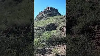 &ldquo;Ancient Fortress Ruins Site 1&rdquo; - path up-Sonoran Desert