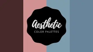 AESTHETIC COLOR PALETTES WITH IT'S NAME AND HEX COLOR CODE | Part - 9 | mochibubble