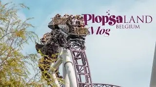 The Ride to Happiness = ROUGH, construction updates, and more... | Plopsaland belgium | VLOG | 2025
