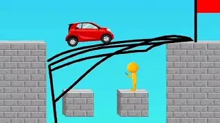 Draw the bridge 🌉 #draw bridge ios #draw bridge gameplay #draw #bridge #draw bridge #puzzle game