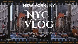 March vlog in NYC | trying new restaurants and documenting my last few days at moda operandi
