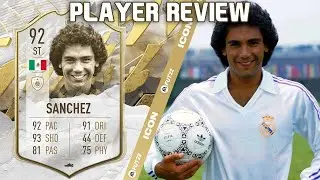 HUGOL! ⚽️ 92 PRIME ICON HUGO SANCHEZ PLAYER REVIEW! FIFA 22 ULTIMATE TEAM