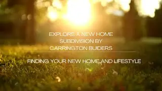 Middleburg, Virginia's Newest debut of  Carrington Homes Collection at Banbury Cross Reserve.