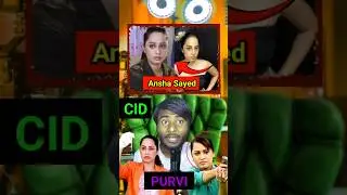 That story from the life of CID ki Purvi Ansha Sayed which was never shown in CID #shorts #trending