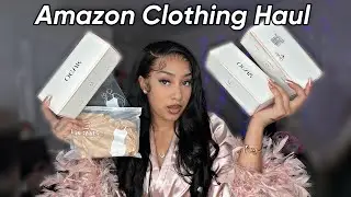 AMAZON LOUNGEWEAR CLOTHING HAUL *quality better than skims* ft OEAK