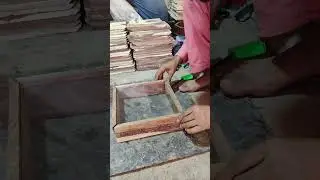 Wooden Handmade masala box preparing videos #viral #trending