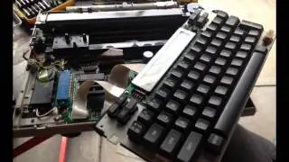 What I found inside an old Canon Typestar Typewritter!