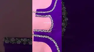 Trending lace design on plain suit🌸 @Dusky_threads Sewing tips and tricks #lacework #lacedesign