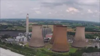Rugeley power station and surrounding area