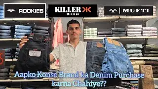 Сравнение джинсов Mufti, Killer и Rookies | Что лучше для вас?