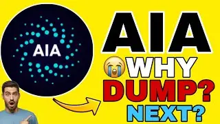 МОНЕТА AIA СНИЖАЕТСЯ 😥 &mdash; Почему? Новое последнее обновление монеты DeAgent AI | Прогноз цены моне...