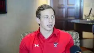 Davis Webb Interview - Texas Tech 2015 Football Media Day