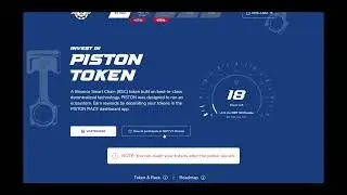 How to Piston token presale