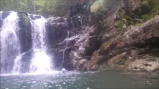 Canyoning en Vall&eacute;e d'Ossau (Laruns -64) : Soussou&eacute;ou + Bious.