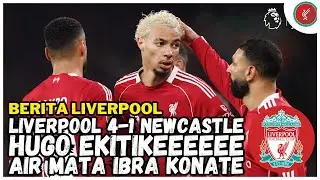 Liverpool Menang! Ekitike Terbaik vs Newcastle & Air Mata Konate Jadi Sorotan