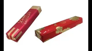 Long chocolate bar folding heat seal packaging machine