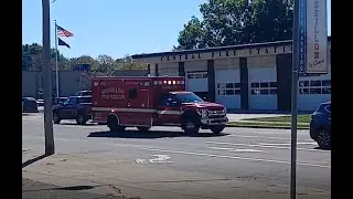 Massillon FD Medic 1 responding 10-9-2025 (read description)