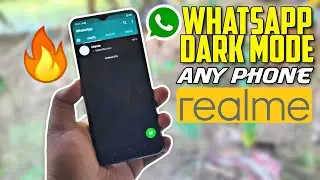How to Enable WhatsApp Dark Mode on All Realme Phones | No Root + No Theme