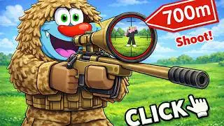 WE LOVING THIS GAME 😍😍 HYPERSHOT IN Roblox!!- ft.Oggy