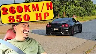 Ultimate GT-R Sound & Speed &mdash; 850HP Highway Run