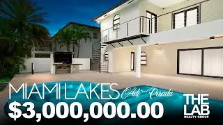 $3,000,000 house 4 sale Miami Lakes by Adi Posada at The Lab Realty Group. Live The Dream!