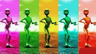 Dame tu Cosito Well alien Dance Funny Comedy green lizard dancing