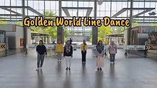 GOLDEN WORLDS - LINE DANCE || Demo By ULD Cab. Kota Mojokerto