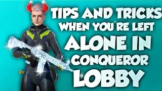 Tips & Tricks How To Survive Solo In Conqueror Lobby | Pubg Mobile | HOW BRAND