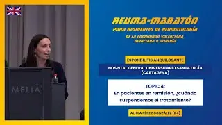 TOPIC 4: In patients in remission, when should we discontinue treatment?