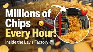 This Machine Makes Millions of Lay&rsquo;s Chips Every Hour | ASMR Factory Tour 😱