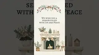 #animatedinvitation #videoinvite #cozychristmas #fireplace