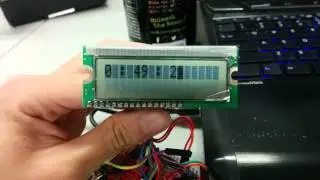 Displaying a Timer Using ACLK (Soldered Crystal Oscillator running at 32 kHz)