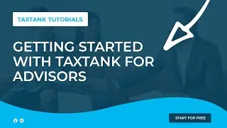 Getting started with TaxTank for Advisors