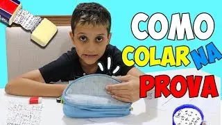 COMO COLAR NA PROVA - Gustavo TV