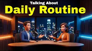 Describe Your Daily Routine in English|Improve English Speaking| English Conversation Academy