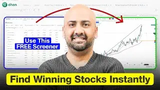 Find Winning Stocks Instantly for Trading & Investing | FREE Screener Included | Dhan
