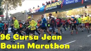 96 Cursa Jean Bouin 2019 | Marathon Run in Barcelona Spain