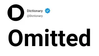 Omitted Meaning In English