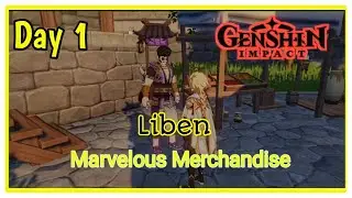 Liben Location - Marvelous Merchandise Event - Day 1 | Genshin Impact |  New Event