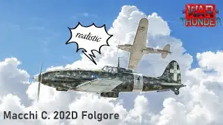 War Thunder - [ITA]  Macchi C. 202D Folgore - Map: Battle for Bastogne (Air Realistic)