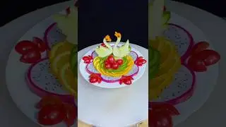 Short Fruit Carving That Looks Like Real Art #shorts #fruitcarving #fruitart