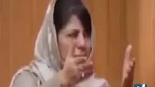Pulwama Attack and Mehmooda Mufti Speach