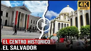 IMPACTANTE , El Centro hist&oacute;rico 2026 , El Salvador , 4K