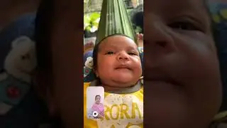 VIDEOCALL NO SOUNDS VIDEO: Mommy ika and baby Kaiden Aki lying down in the duyan #Javen's World